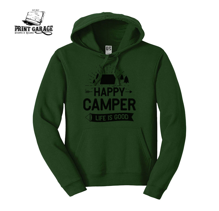 Felpa con Cappuccio - Camper Life