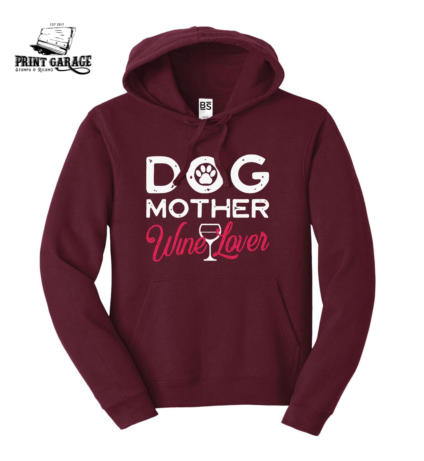 Felpa con Cappuccio - Dog Mother