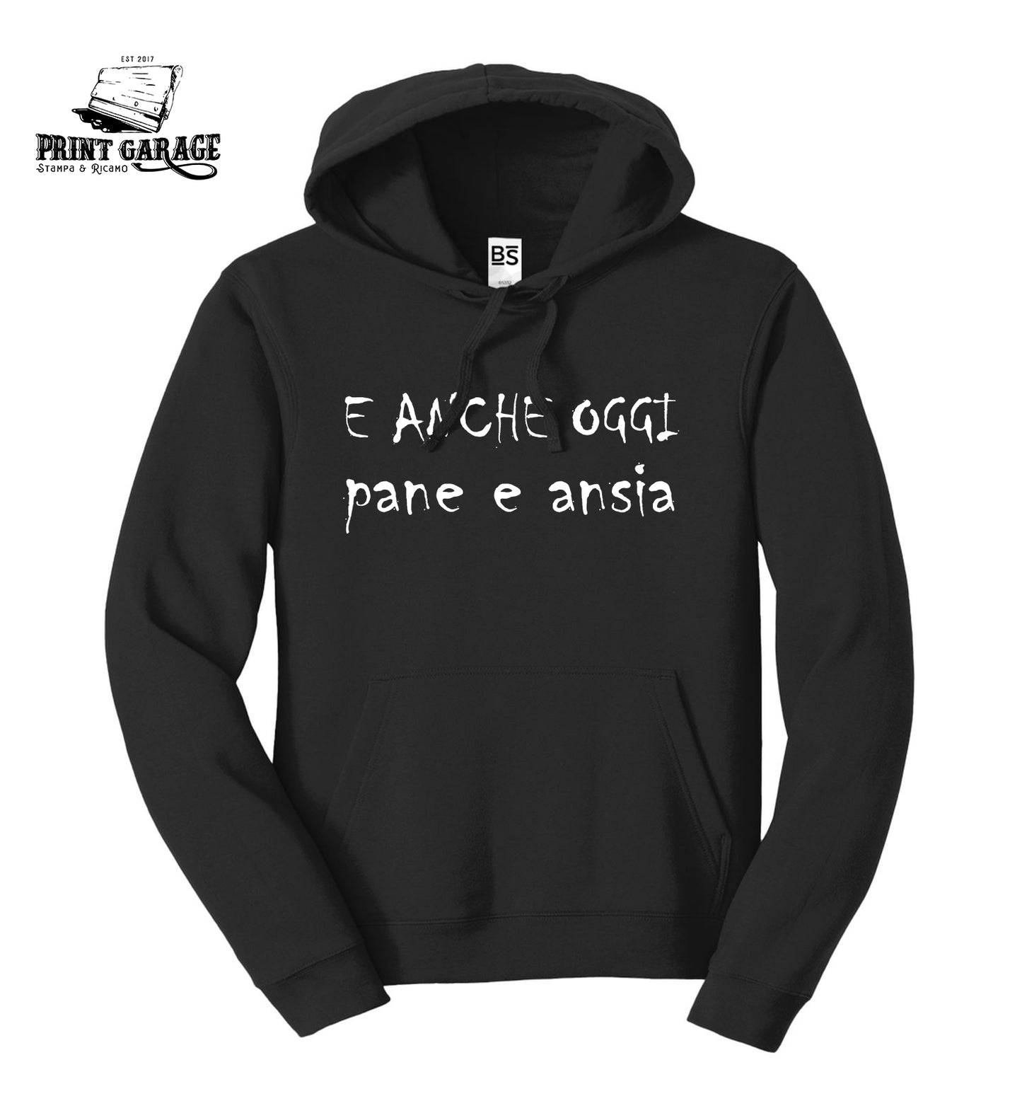 Felpa con Cappuccio - Ansia