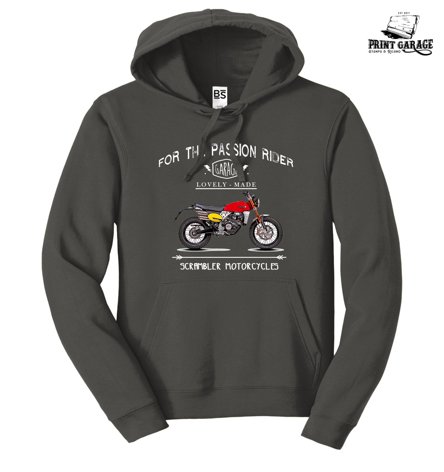 Felpa con Cappuccio - Moto Caballero
