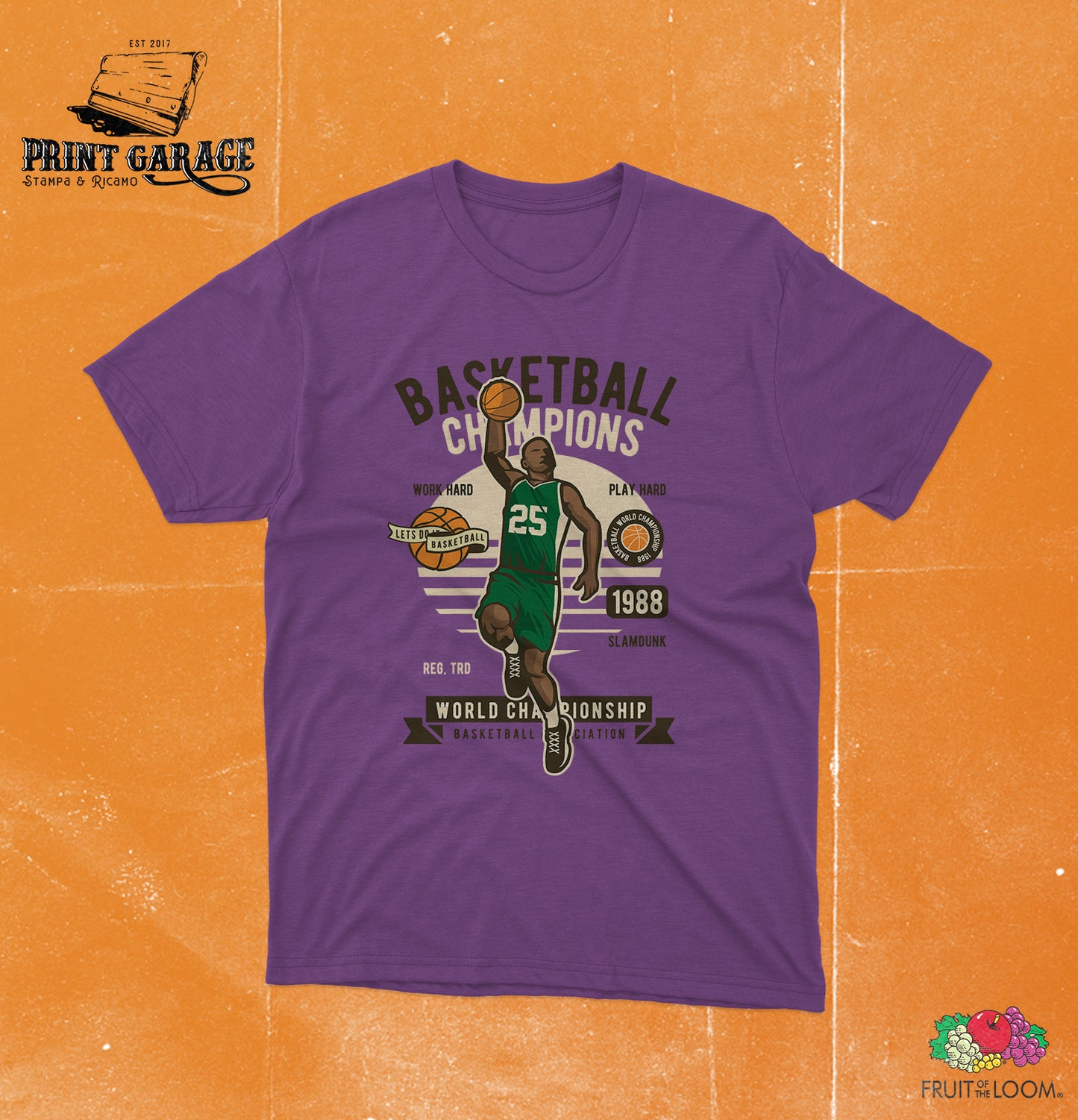 T-Shirt - Basketball Champions - Basket -