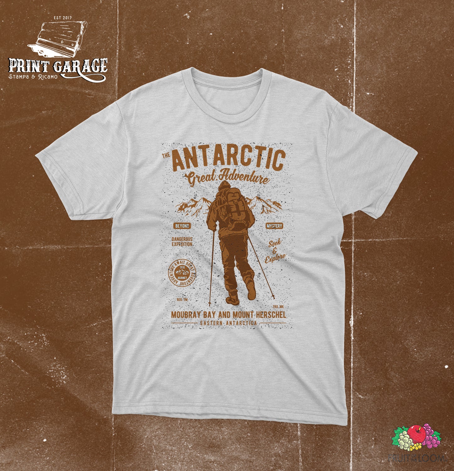 T-Shirt - Trekking - Antarctic -