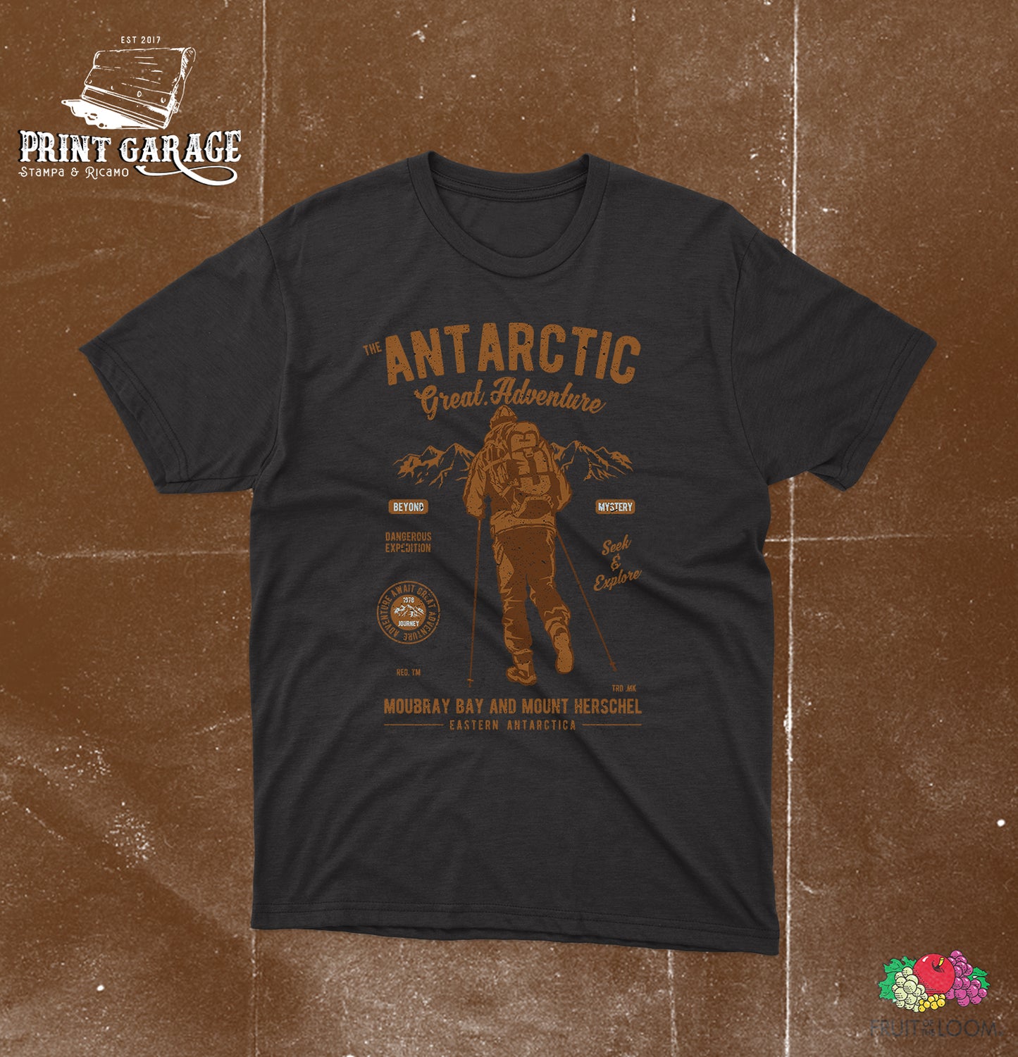 T-Shirt - Trekking - Antarctic -