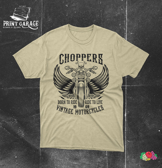 T-Shirt - Chopper - Moto -