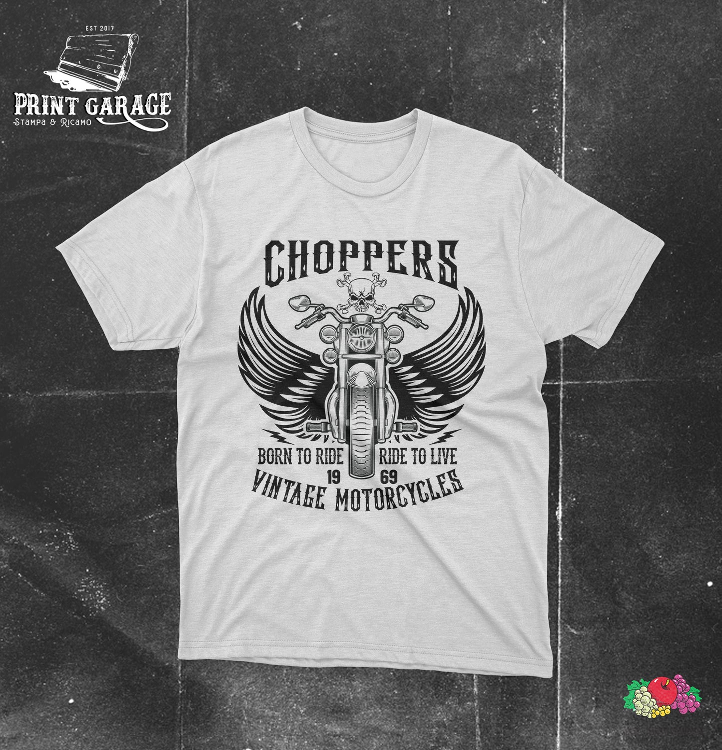 T-Shirt - Chopper - Moto -