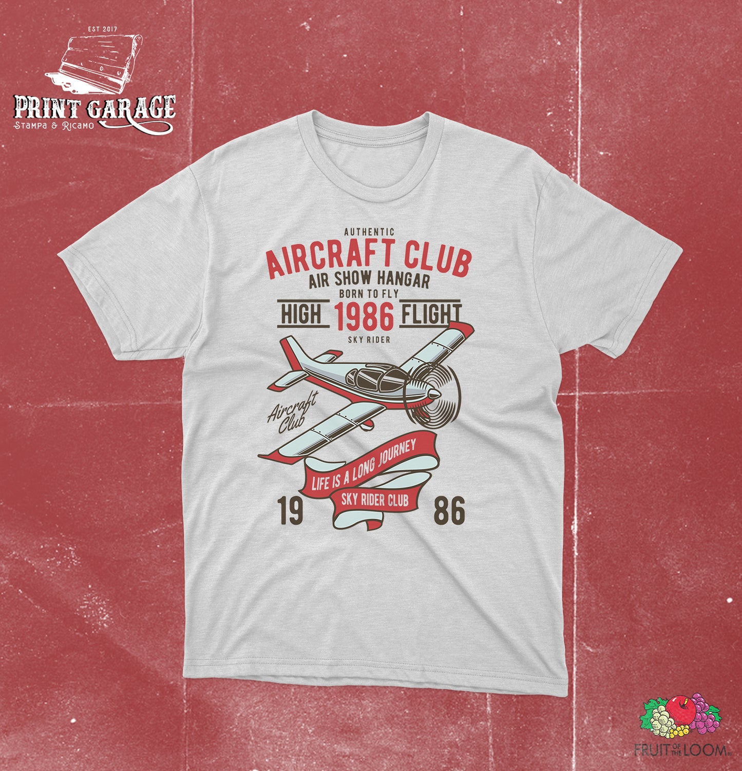 T-Shirt - Aircraft Club - Pilota