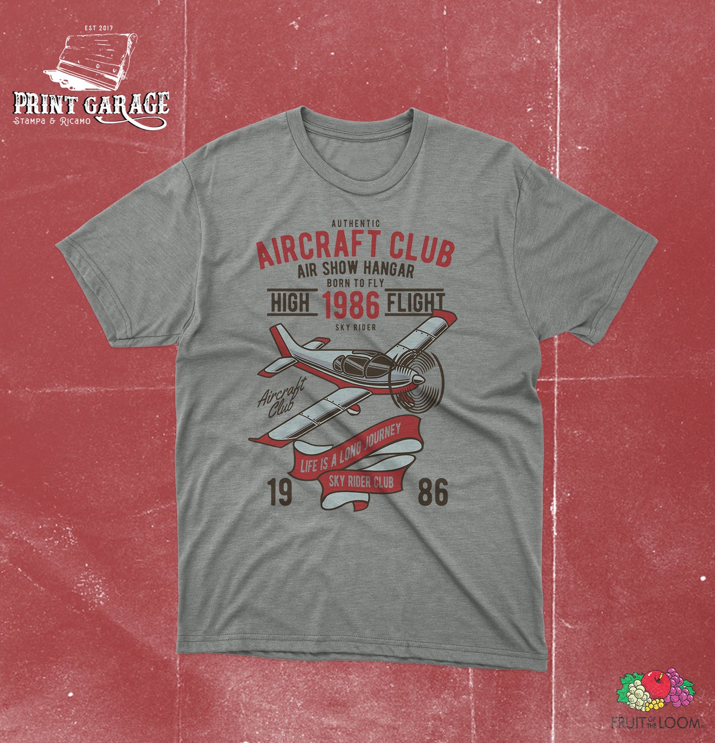 T-Shirt - Aircraft Club - Pilota