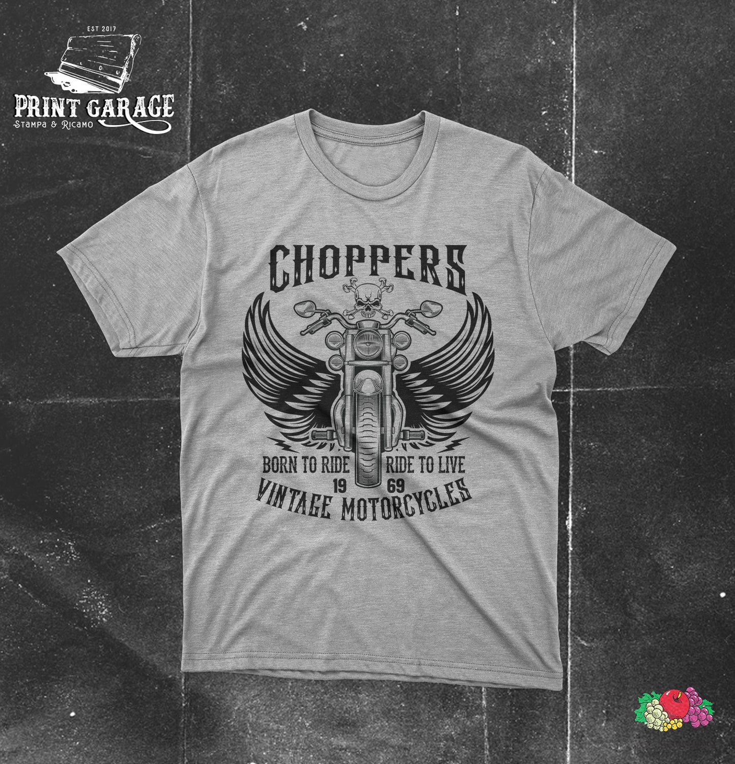 T-Shirt - Chopper - Moto -