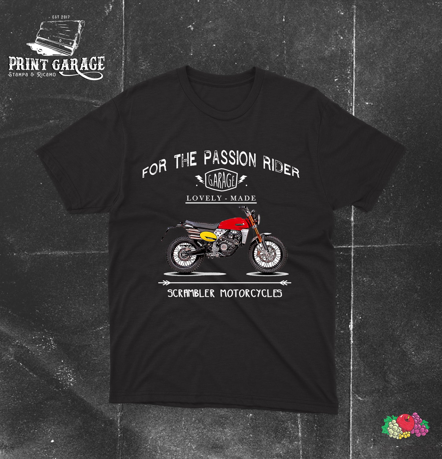 T-Shirt - Caballero - Moto