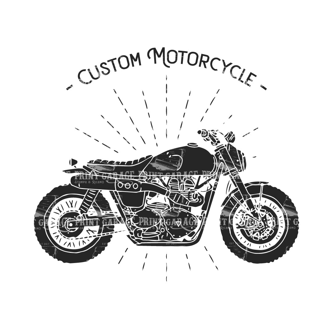 T-Shirt - Moto - Scrambler-