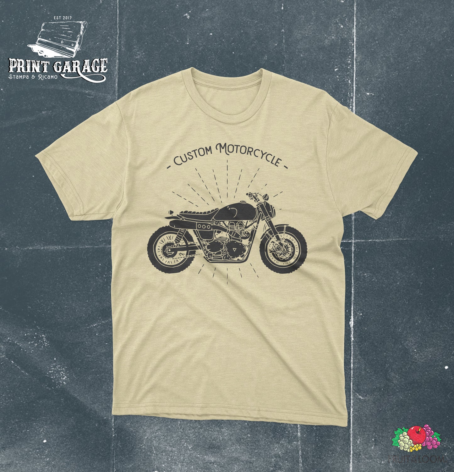 T-Shirt - Moto - Scrambler-