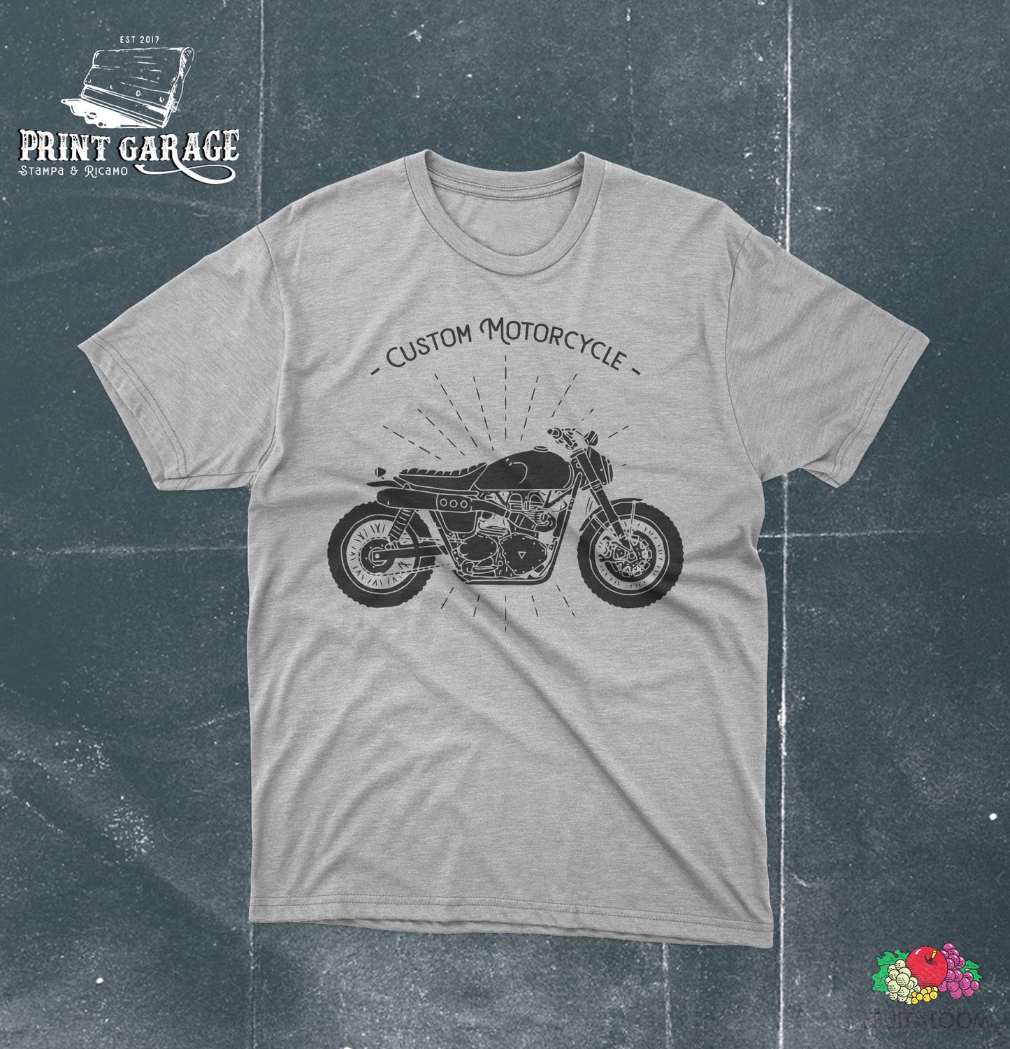 T-Shirt - Moto - Scrambler-